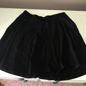 Black Skater Skirt